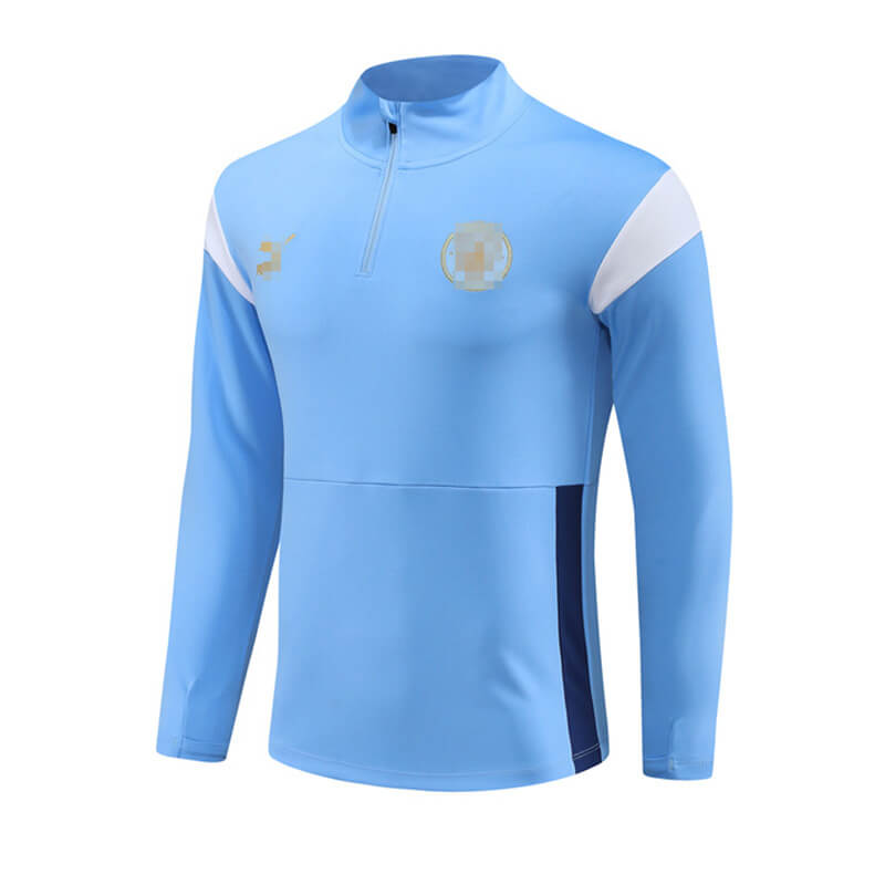 Sudadera de Entrenamiento Manchester City Azul Claro 2023/2024